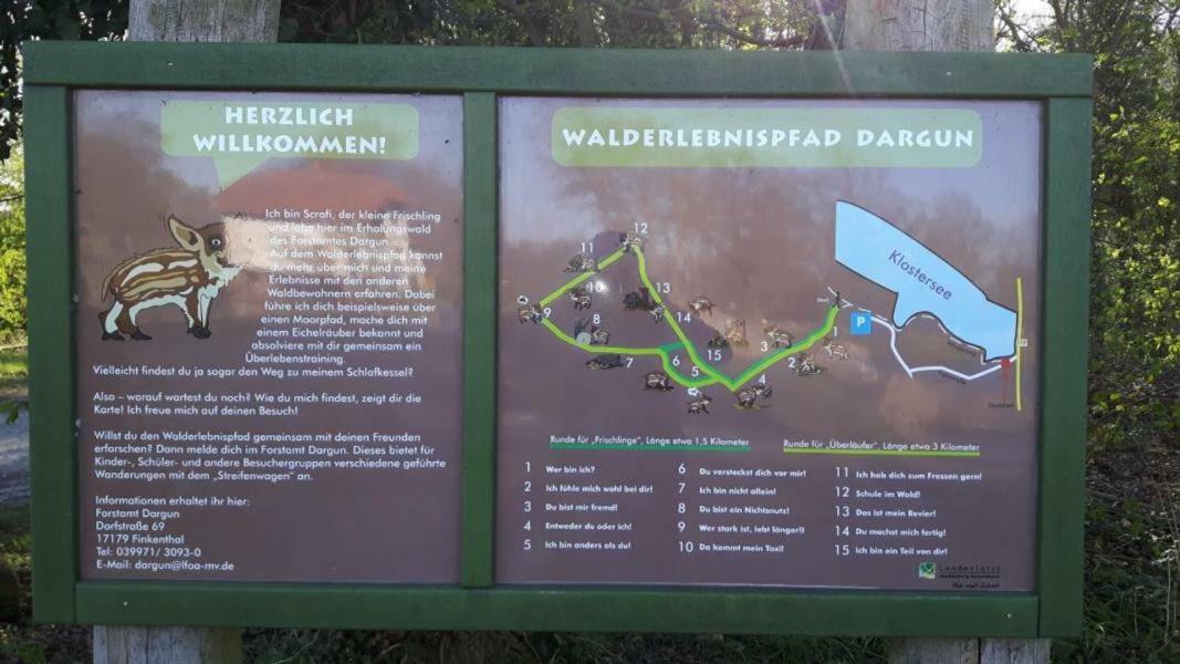 Dargun Ferienhaus Paul Am Klostersee, Urlaub Mit Hund מראה חיצוני תמונה